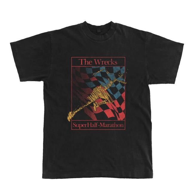 The Wrecks Merch Super Hm Black Long Sleeve Shirt