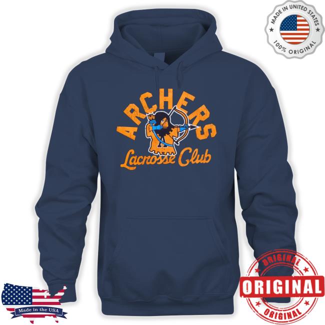 Champion Archers Throwback Basic Marine Hooded Sweatshirt Champion Archers Throwback Basic Marine Shirts