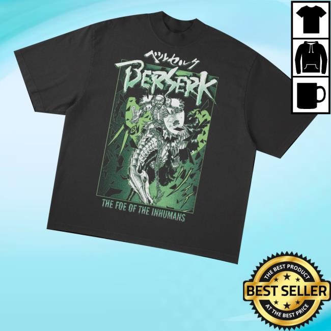 Prestige Merch Supply Berserk Foe Of The Inhumans Sweatshirt Prestige Merch Supply Berserk Foe Of The Inhumans Long Sleeve Shirt