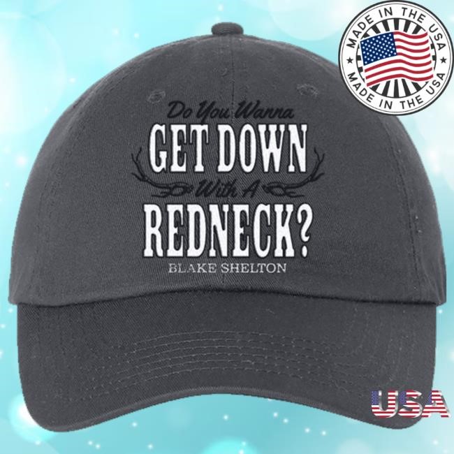 Blake Shelton Merch Redneck Dad trucker hat