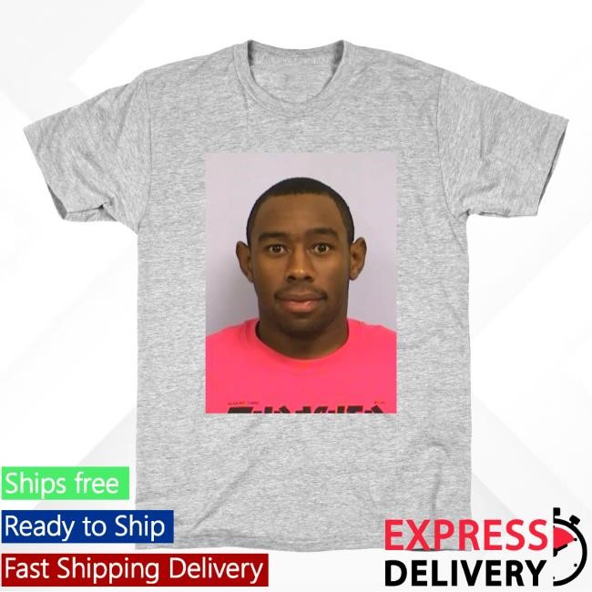 Official Lookhuman Merch Store Tyler The Creator Mugshot Shirt