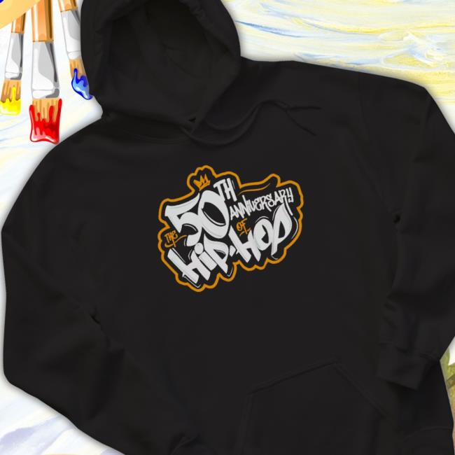 Mitchell & Ness Unisex 50Th Anniversary Of Hip-Hop Logo Sweater