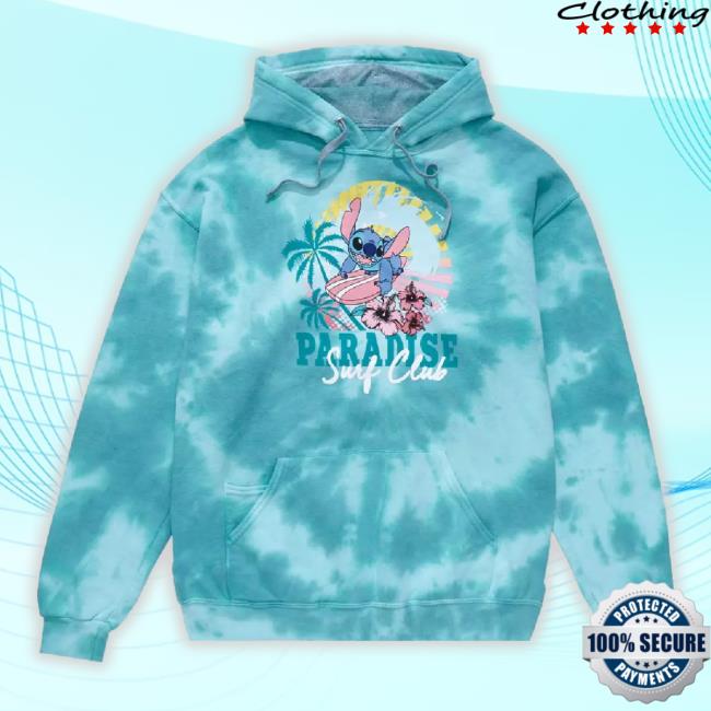 Trending Disney Lilo & Stitch Paradise Surf Club Tie-Dye Long Sleeve T Shirt - Boxlunch Exclusive