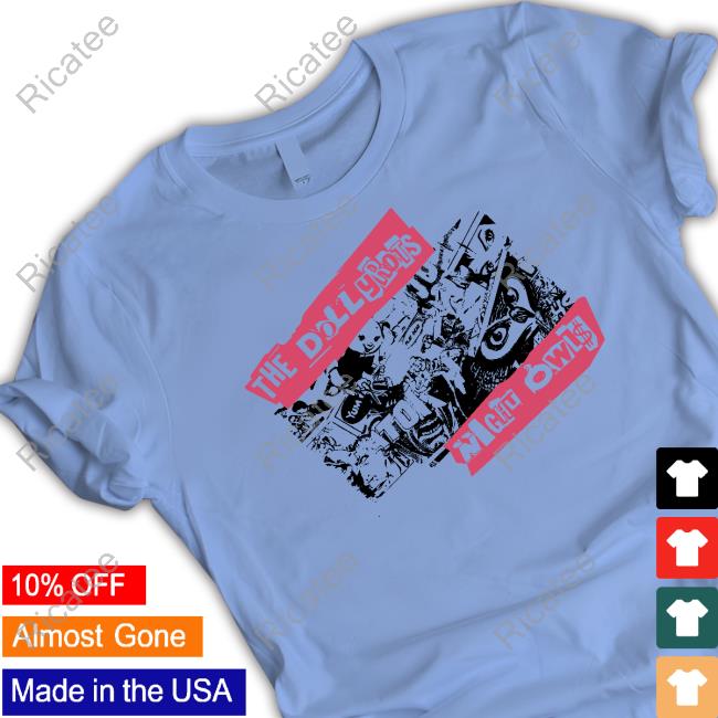 The Dollyrots Night Owls Tee Shirt