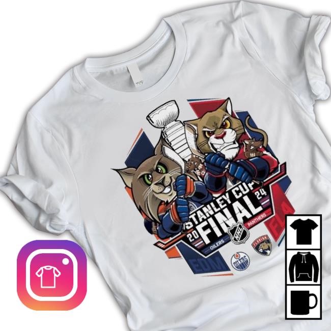 Original Edmonton Oilers And Florida Panthers 2024 Stanley Cup Final Long Sleeve T Shirt