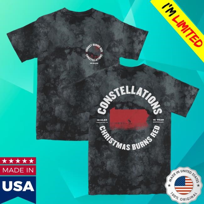 August Burns Red Constellations Cbr Tie Dye Tank Top
