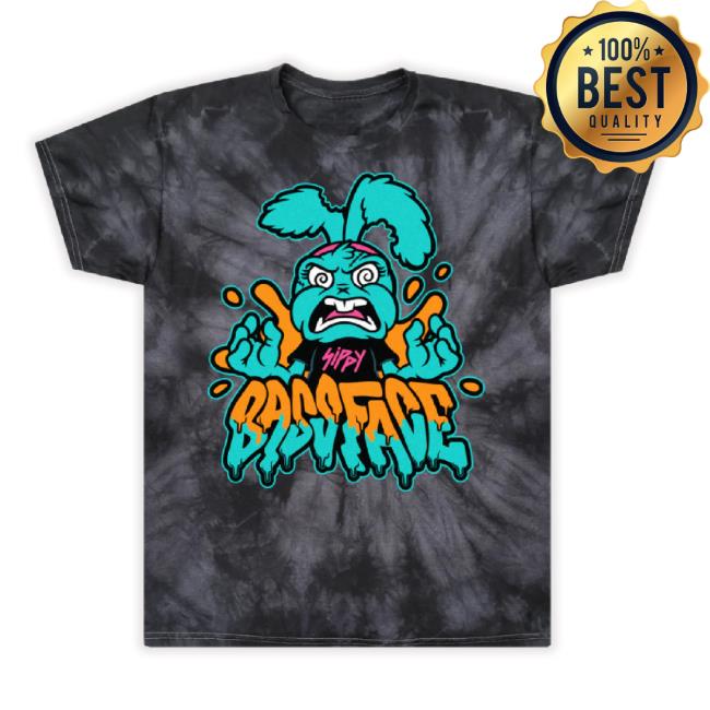 Trending Sippy - Bass Face - Tie Dye Long Sleeve Tee