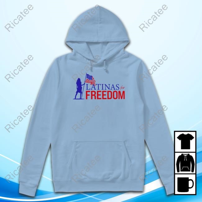 Latinas For Freedom Crewneck Sweatshirt Donald Trump Latinas For Freedom Shirt