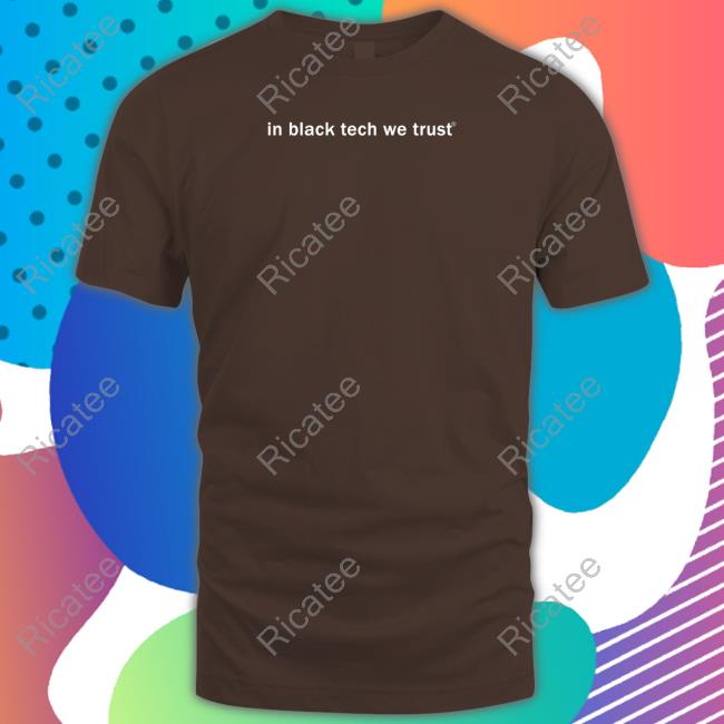 Channing Crowder Wearing In Black Tech We Trust Shirt Ryan Clark