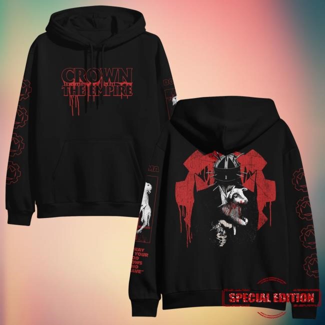 Crown The Empire Band Merch Shop Sacrifice Tee Shirt