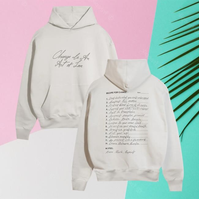 Change Ls An Art Of Love Hooded Sweatshirt Chnge Store Act Of Love
