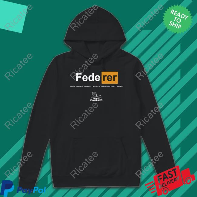 Tennisti Ignoranti Merch Fede Rer Sweatshirt