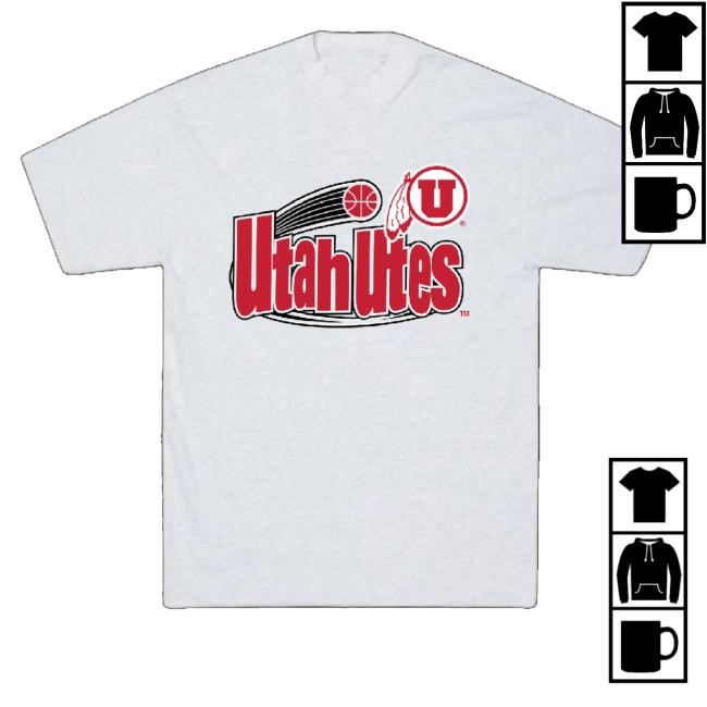 Official Tys Dyes Merch Utah Utes Basketball Tee Shirt