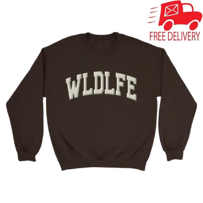 Trending The Wldlfe Merch Store Collegiate New Shirt - Brown Shopthewldlfe