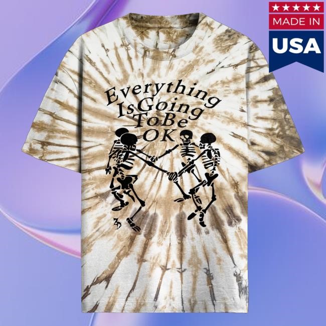 Official Zeds Dead Merch Shop Store Everything Is Ok Tie Dye Tee