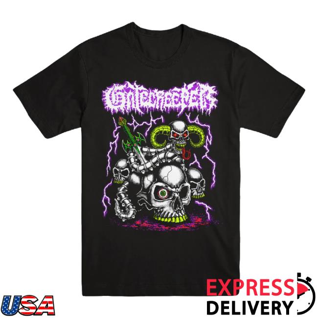 Trending Evil Greed Merch Store Gatecreeper "Skull Snake" T-Shirt Evilgreed Shop