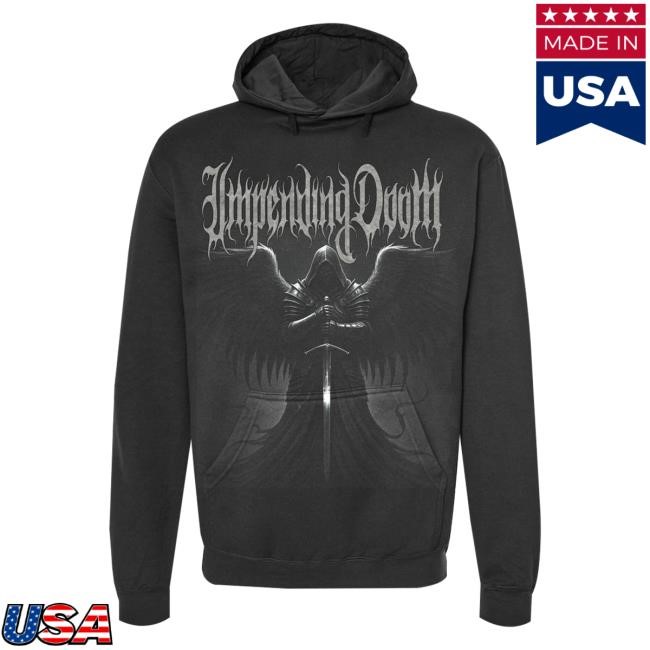 Trending Impending Doom Merch Co Merch Store Christ Is King Hoodie