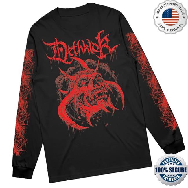 Shop Dethklok Merch Riddick Longsleeve Crewneck Sweatshirt