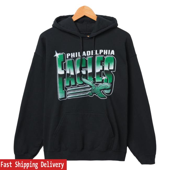 Official Junk Food Apparel Clothing Store Shop Junkfoodclothing Philadelphia Eagles Chrome Flea Market Hoodies
