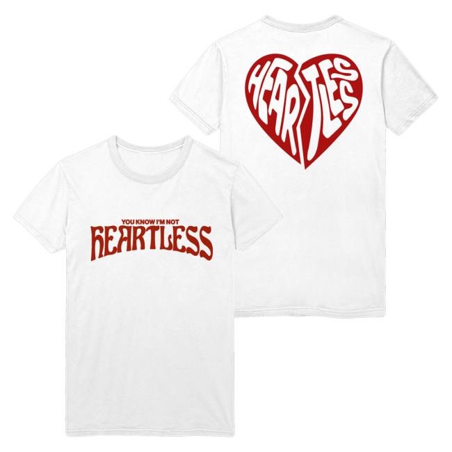 Official You Me At Six Merch Heartless Crewneck Sweatshirt
