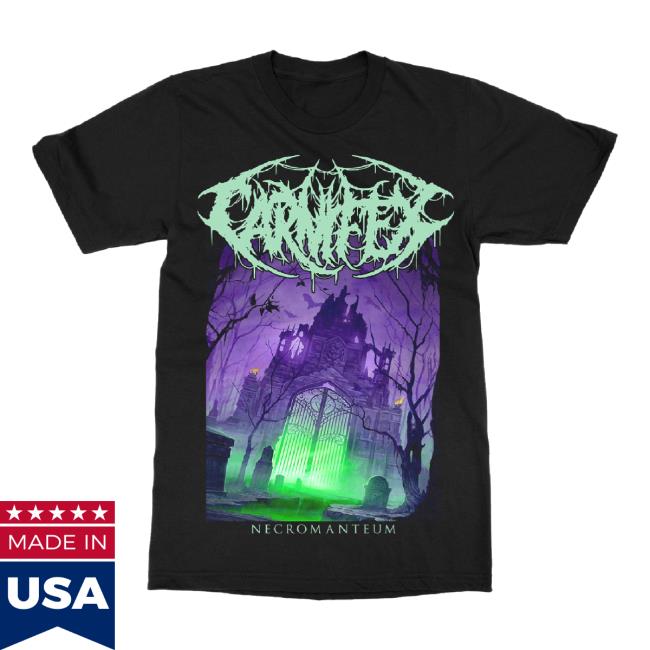 Trending Carnifex Necromanteum Hoodie Indie Merch Store Shop