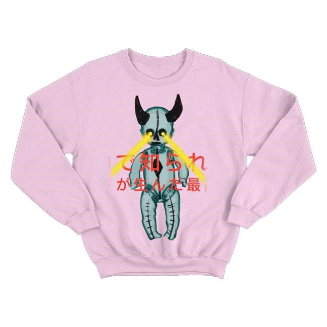 Garbage Merch Robo Baby Pink Tee