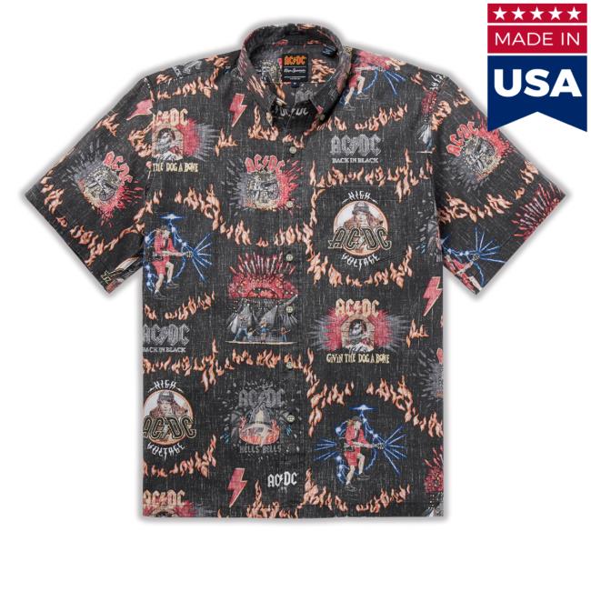 Ac/Dc: For Those About To Rock Hawaiian Classic Shirt