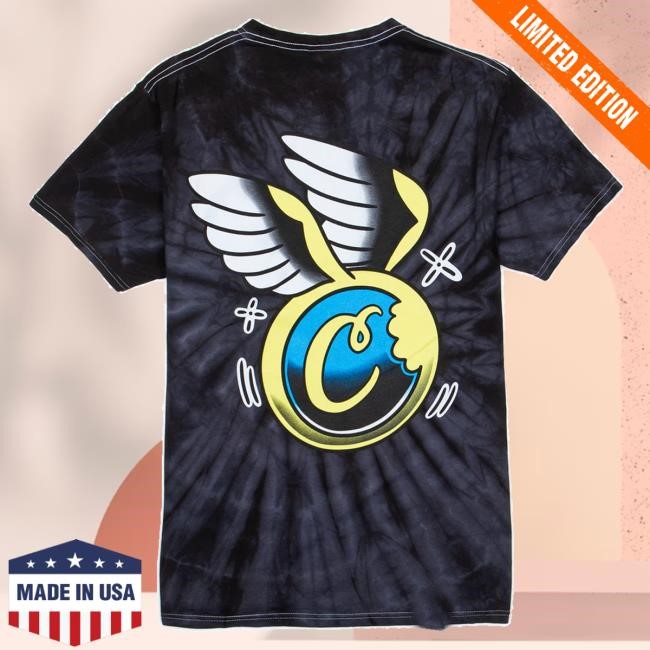 Cookies Merch Fly With Cookies Tie Dye Crewneck Sweatshirt