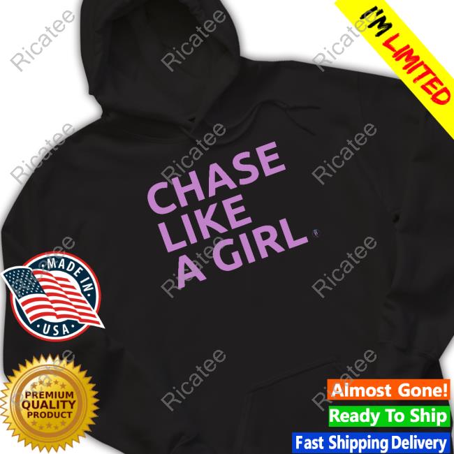 Official Edgar Oneal Chase Like A Girl Tee Shirt