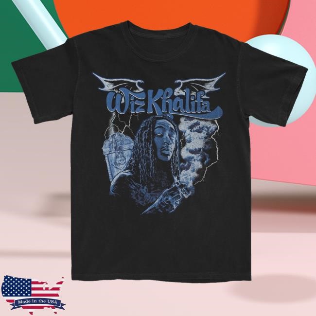 Official Wiz Khalifa Merch Wiz Khalifa Undertaker Tee