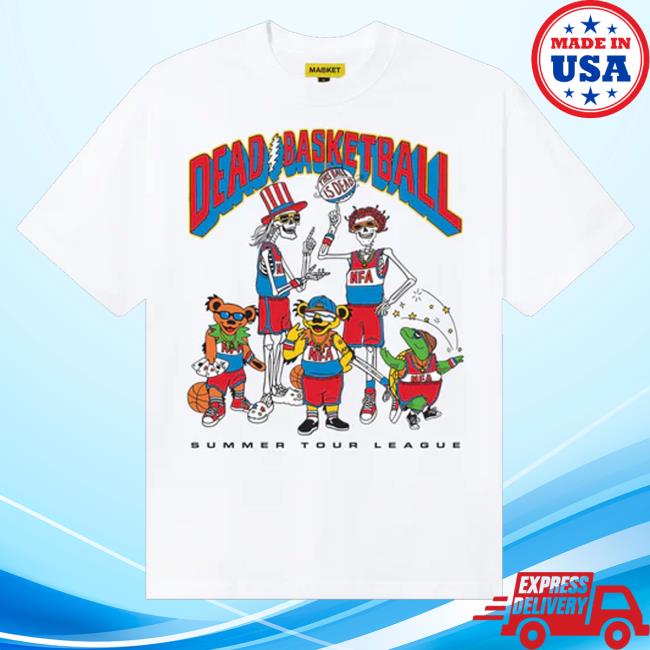 Official Marketstudios Merch Shop Grateful Dead Summer Tour League Hoodie