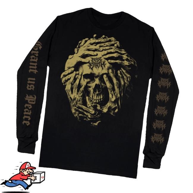 The Dark Fit Merch Store Shop Peace On Earth Weight Of The World Design Unisex Sweatshirt