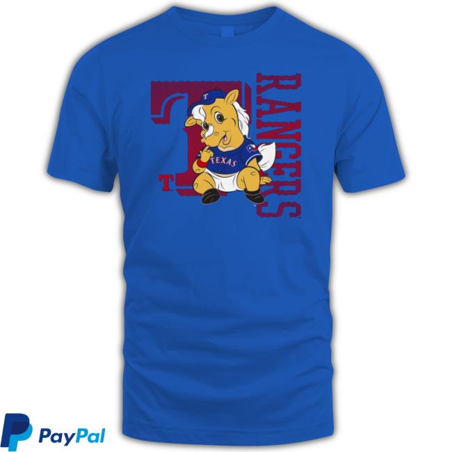 Texas Rangers Infant Mascot 2.0 shirt