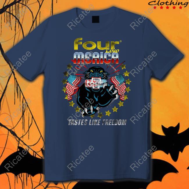 Four Loko Merica Tastes Like Freedom T Shirt