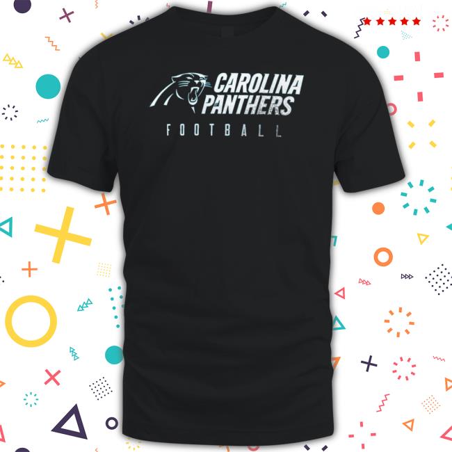Official Men’S Carolina Panthers Sideline Team Issue Blue Shirt