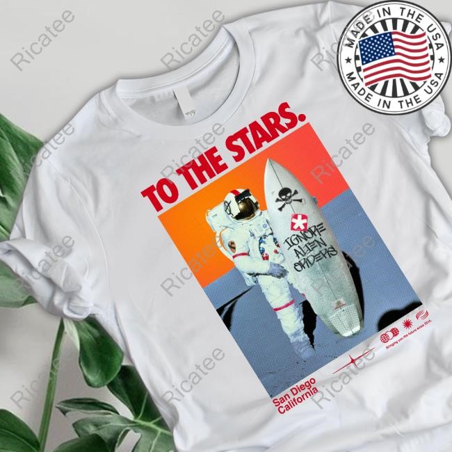 Tothestars.Media Astro Surf Ignore Alien Orders Shirts
