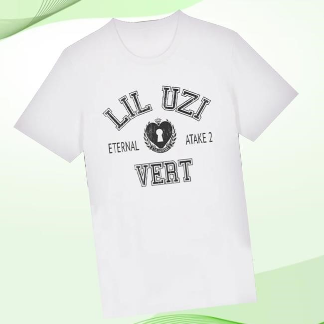 Lil Uzi Vert Official Merch Eternal Atake 2 Hoodie Sweatshirt University Black Art