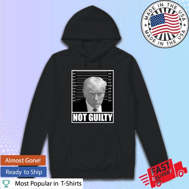 Hodgetwins Trump Mugshot Not Guilty New Shirt Hodgetwins Trump Mugshot Not Guilty Funny