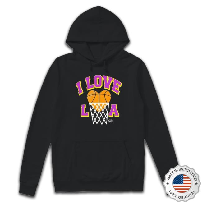 Official Los Angeles Lakers Hometown I Love La shirt, hoodie, tank top, sweater and long sleeve t-shirt