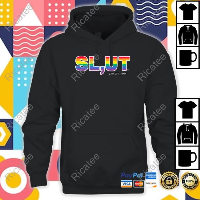 Slut Salt Lake Utah Lgbt Tee