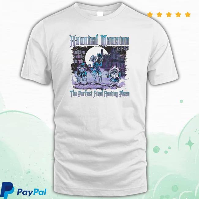 Vintage Haunted Mansion Est 1969 The Perfect Final Resting Place T-Shirt Official Vintage Haunted Mansion Est 1969 The Perfect Final Resting Place Funny