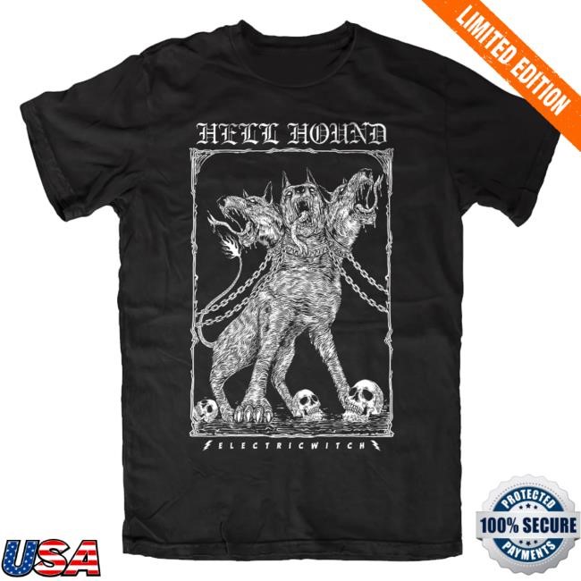 Electric Witch Merch Shop Hell Hound Hooded Sweatshirt