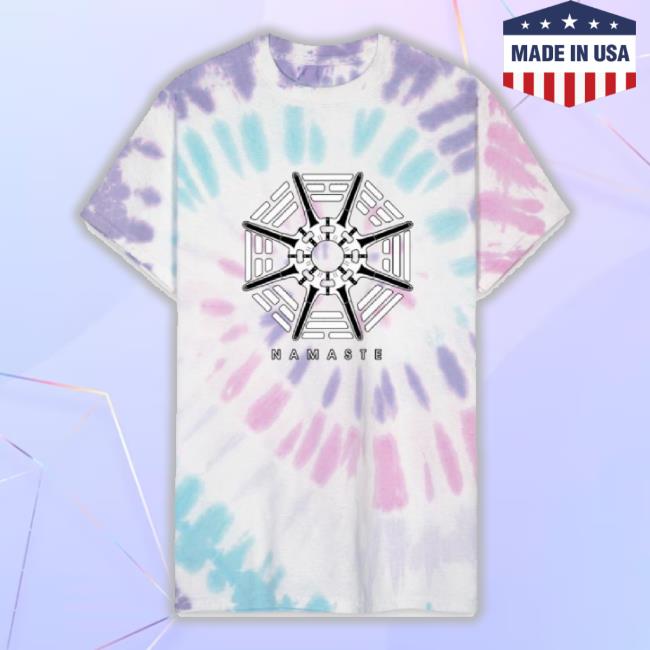 Dharma Wheel Namaste Unisex Tie Dye Sweatshirt