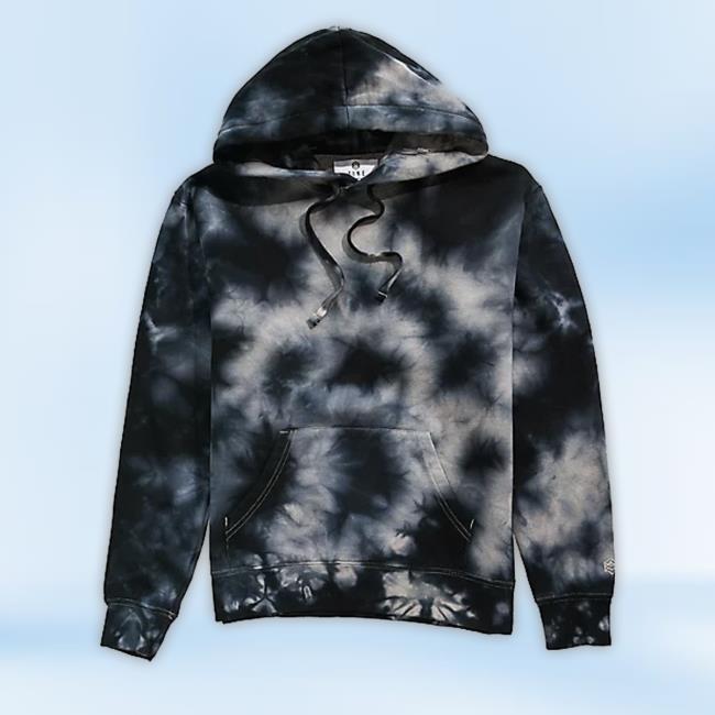 Official Zine Hunter Black Tie Dye Long Sleeve T Shirt