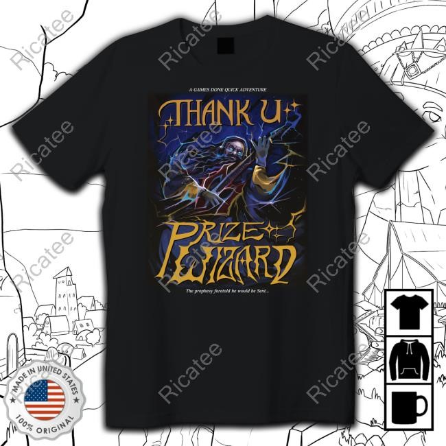 Sgdq2024 Thank U Prize Wizard Shirt