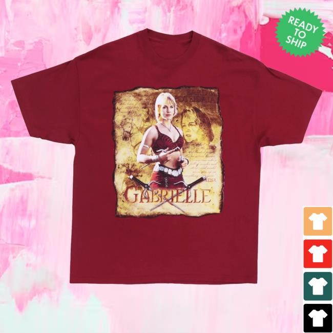 1990S Gabrielle Xena Warrior Princess Tee Shirt