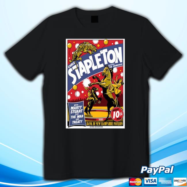 Trending Chris Stapleton’S All-American Road Show Bank Of New Hampshire Pavilion Gilford, Nh Aug 10, 2023 Sweaters