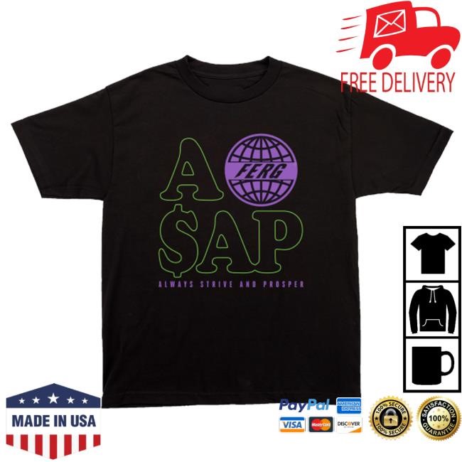 Official Asap Ferg Merch A$Ap Ferg Logo Hoodie