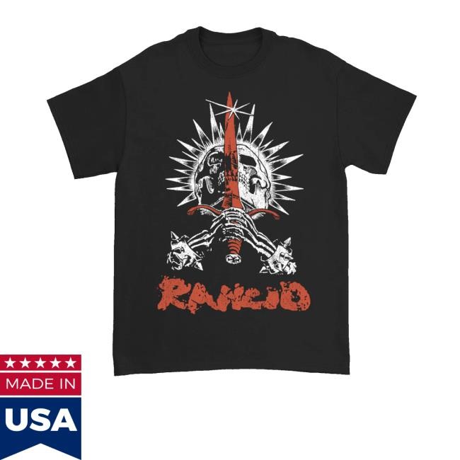 Rancid Merch Sword Long Sleeve T Shirt