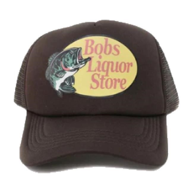 Trending "Bob's Pro Shop" (Brown) Trucker Hat Bob's Liquor Store Merch Shop